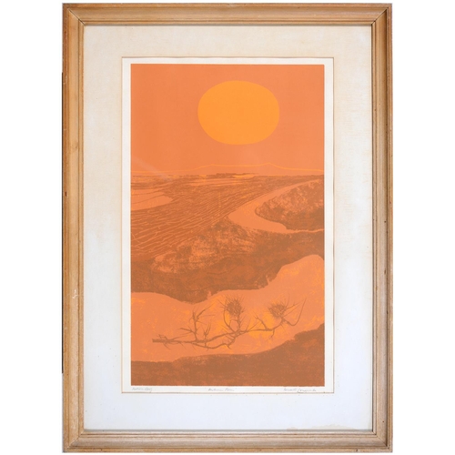 850 - Kenneth Longcake, late 20th century - Autumn Form, artist's proof, signed, titled and lettered in pe... 