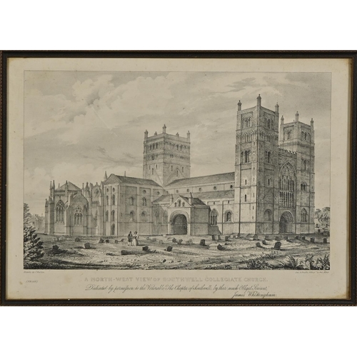 861 - Richard Reeve (1780-1835) after John Buckler (1770-1851) - North West View of the Collegiate Church ... 