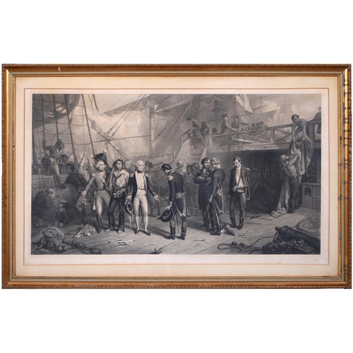 865 - Royal Navy. Charles George Lewis (1808-1880) after Thomas Jones Barker (1815-1882) - Nelson Receivin... 