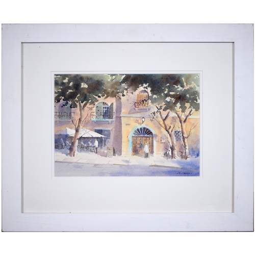 1117 - Sir Robin Darwin RA (1910-1974) - Mount St Victoire from Les Villes, signed and dated '17, pen, ink ... 