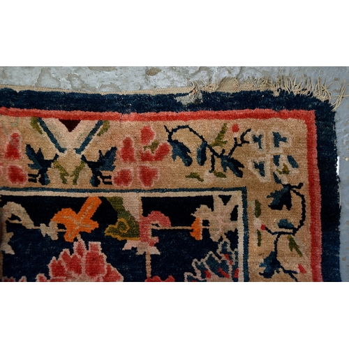 772 - Two antique Tibetan rugs, 170 x 81cm and 164 x 82cm
