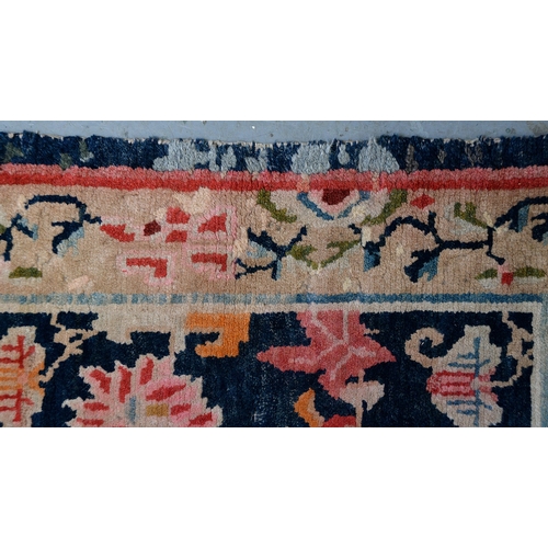 772 - Two antique Tibetan rugs, 170 x 81cm and 164 x 82cm