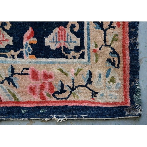 772 - Two antique Tibetan rugs, 170 x 81cm and 164 x 82cm