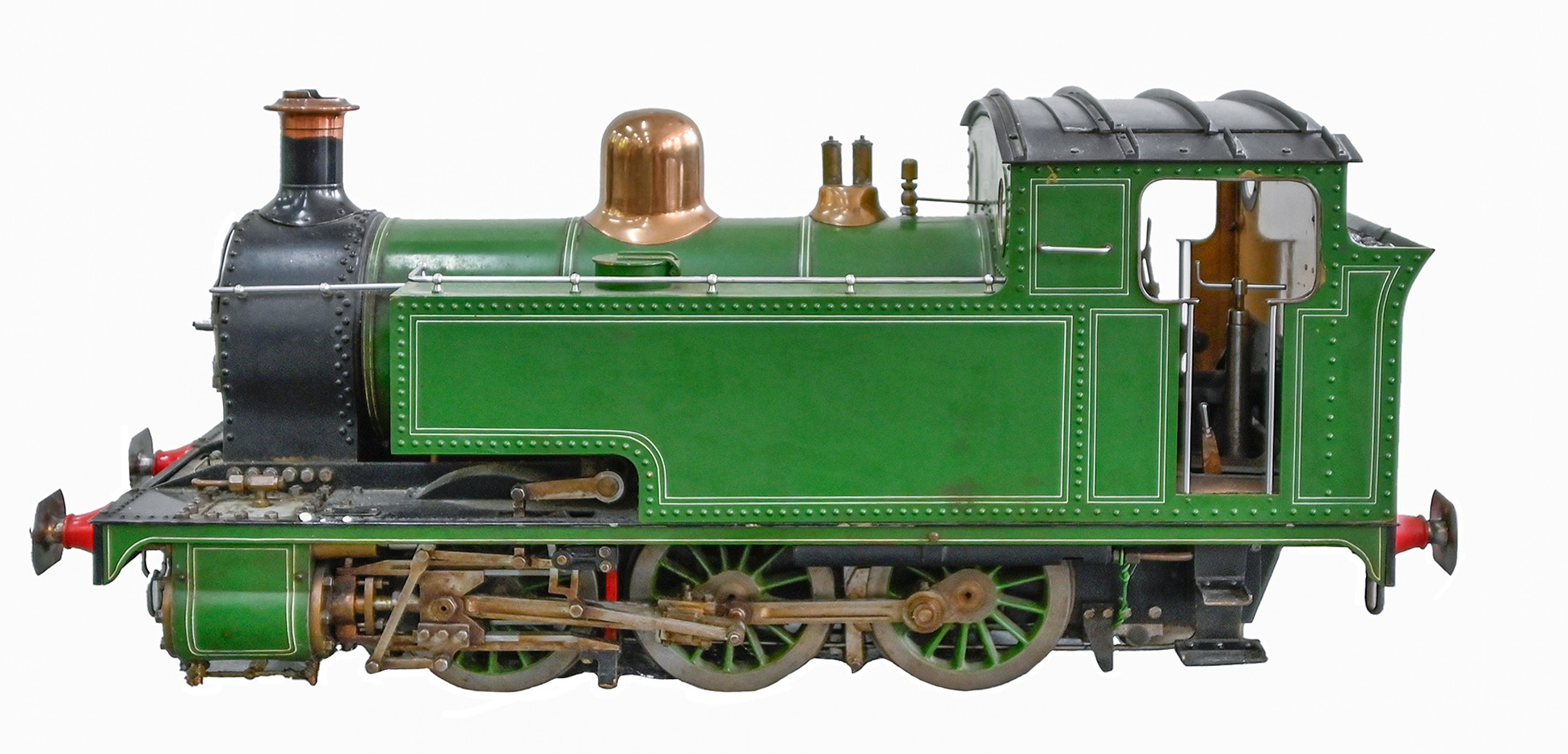 A well engineered 5 inch gauge live steam model 0-6-0 tank locomotive ...