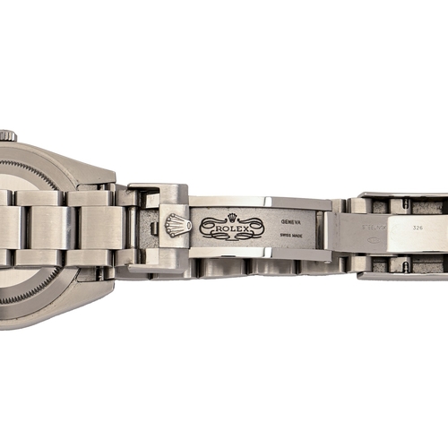 167 - A Rolex stainless steel gentleman's wristwatch, Oyster Perpetual Explorer, Ref 214270, No G765280, c... 