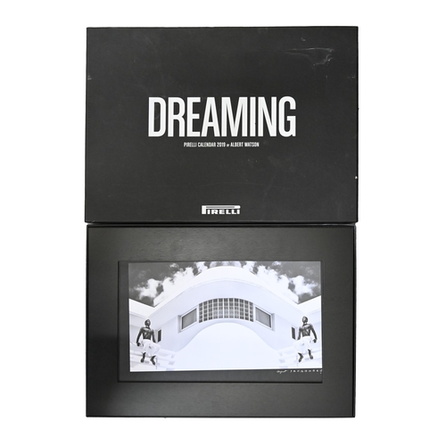724 - Photography. Watson (Albert, photographer), Dreaming: Pirelli Calendar, 2019, letterpress leaf and l... 