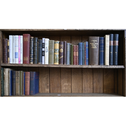 733 - Antiquarian Books. Three and a half shelves, 19th c and later, including theosophical works, Denis (... 