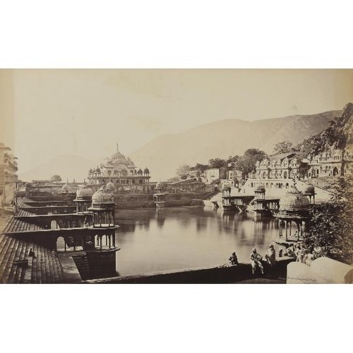 229 - India. Samuel Bourne (1834-1912), an album of photographs of India, 1879-80, 95 mounted albumen prin... 
