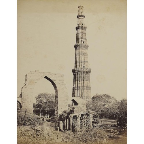 229 - India. Samuel Bourne (1834-1912), an album of photographs of India, 1879-80, 95 mounted albumen prin... 