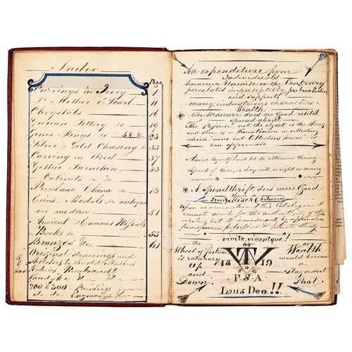 158 - Collecting & The Wunderkammer. Thomas Windus FSA (1778-1854), of Gothic Hall, Stamford Hill, Lon... 