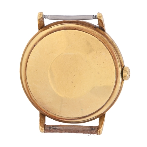 260 - An Eterna-matic 18ct gold self winding gentleman’s wristwatch, Centenaire, 34mm diam, import marked ... 