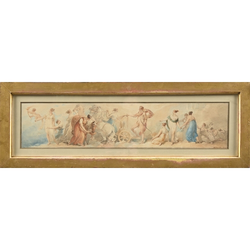 William Hamilton RA (1751–1801) - Apollo and His Chariot Attended by a ...