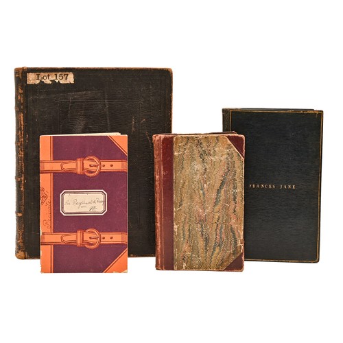182 - Rev. Adolphus Frederick Aylward (1822-1871), a notebook of original and presumably unpublished verse... 