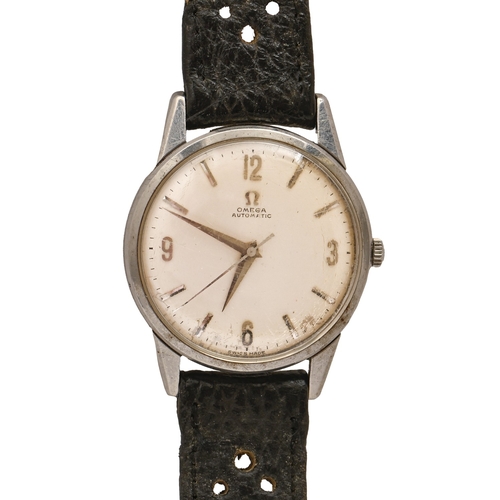 135 - An Omega stainless steel self-winding gentleman's wristwatch, 34mm diam