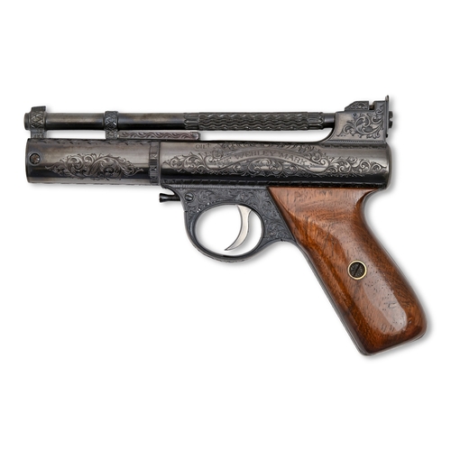 581 - Webley & Scott Ltd. A fine and unusual 'suite' of air weapons, comprising Webley 