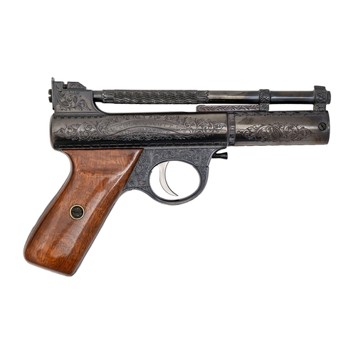 581 - Webley & Scott Ltd. A fine and unusual 'suite' of air weapons, comprising Webley 