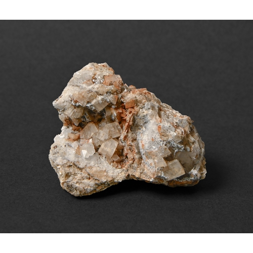 591 - Northumberland, Isle of Man and Scotland minerals. Witherite, Settlingstones, 85mm, Blende, Quartz a... 