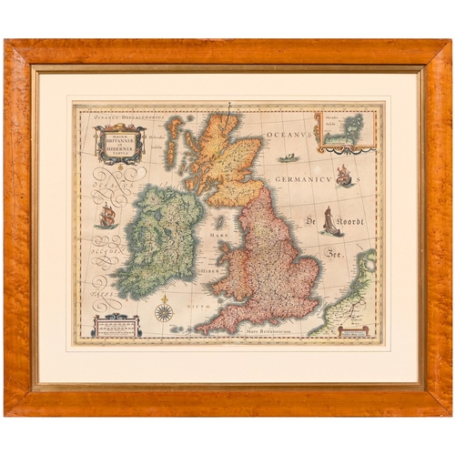 678 - Willem Janszoon Blaeu (1571-1638) - [British Isles] Magnæ Britanniæ et Hiberniæ Tabula, Amsterdam, n... 