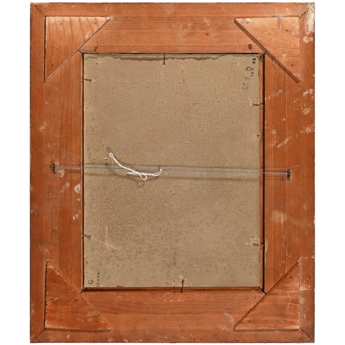 686 - Austrian or German School, 19th century - Rhineland Town, oil on canvas, 33 x 42cm, Redl, early 20th... 