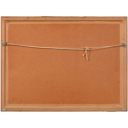 689 - Indian School, 20th century - Figures of the Mughal Court, a pair, gouache and gilt, 11 x 7.5cm, fra... 