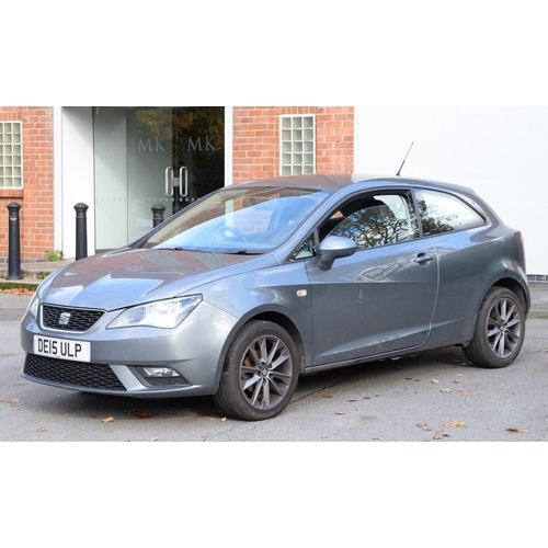 365 - Motor Car. 2015 low mileage Seat Ibiza I-Tech TSI 2-door coupe, 1197 cc, petrol engine, manual trans... 