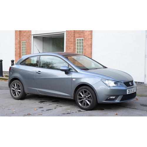 365 - Motor Car. 2015 low mileage Seat Ibiza I-Tech TSI 2-door coupe, 1197 cc, petrol engine, manual trans... 