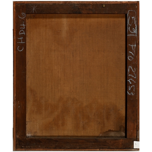 647 - North European School, 17th/18th century - Portrait of Saint Augustine, half-length, wearing a habit... 