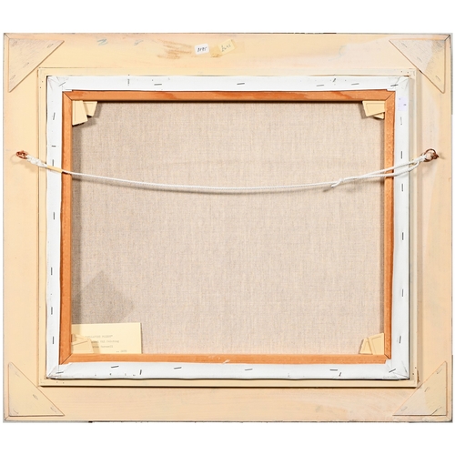 649 - Brian Horswell (b. 1939) - Horses in Bellever Forest; Ponies on a Moor, two, signed, oil on canvases... 