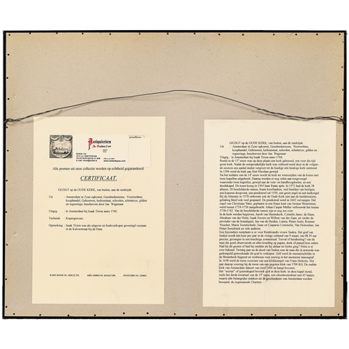 656 - After&nbsp;Hermanus Petrus Schoute (1747-1822) - Amsterdam in Winter; Amsterdam in Spring, two, Amst... 