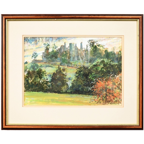 658 - Robert Coppillie (b. 1951) - A Kingfisher and a Butterfly by a Woodland River, signed and dated 1980... 