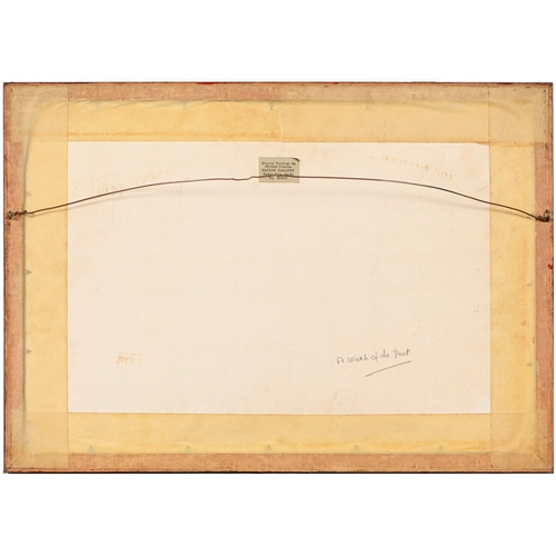 660 - Creswick Boydell RCA (1861-1919)- Sheep in Winter, signed, watercolour, 18.5 x 26cm; with two river ... 