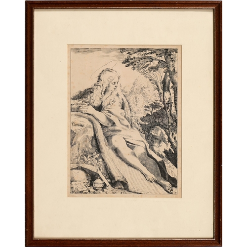 666 - Federico Barocci (c. 1535-1612) - The Virgin Seated on a Cloud, s.l., s.n., n.d. [Urbino, 1580-84], ... 