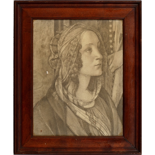 666 - Federico Barocci (c. 1535-1612) - The Virgin Seated on a Cloud, s.l., s.n., n.d. [Urbino, 1580-84], ... 