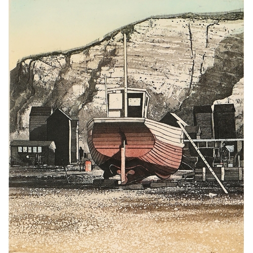 668 - Simon Bull (b. 1958) - Nero, signed, titled and numbered 135/250 in pencil by the artist, etching, 1... 