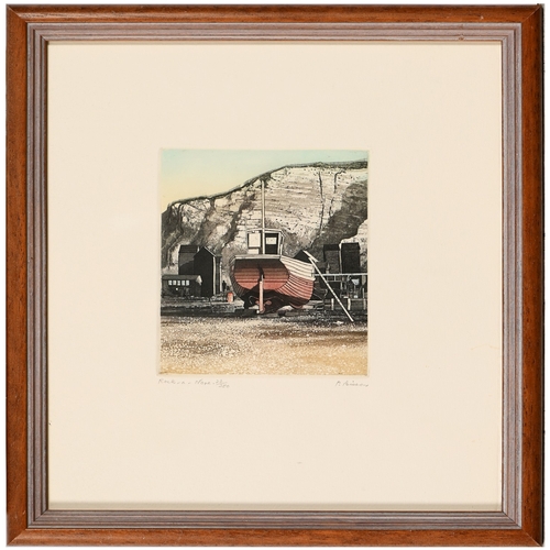 668 - Simon Bull (b. 1958) - Nero, signed, titled and numbered 135/250 in pencil by the artist, etching, 1... 