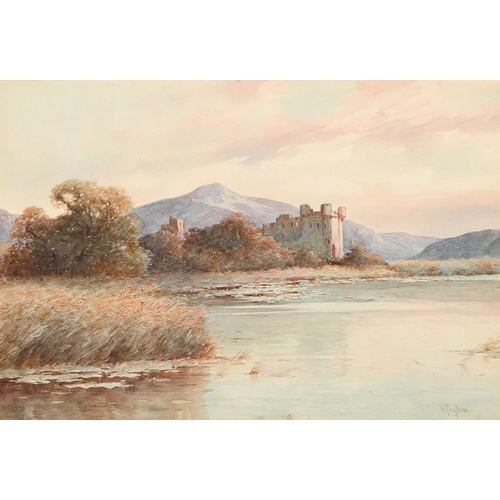 670 - Albert Milton Drinkwater (1860-1917) - Lakeland Capriccios, a pair, signed, watercolours, 20.5 x 30c... 