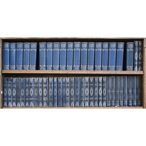 565 - Books. Five shelves of general stock, 20th c, including Chamber's Encyclopaedia; The Charles Dickens... 