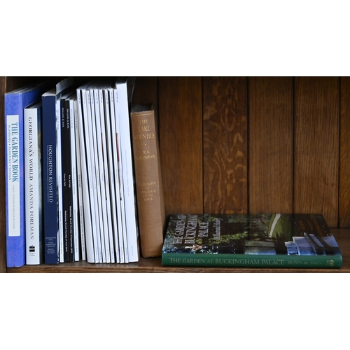 565 - Books. Five shelves of general stock, 20th c, including Chamber's Encyclopaedia; The Charles Dickens... 