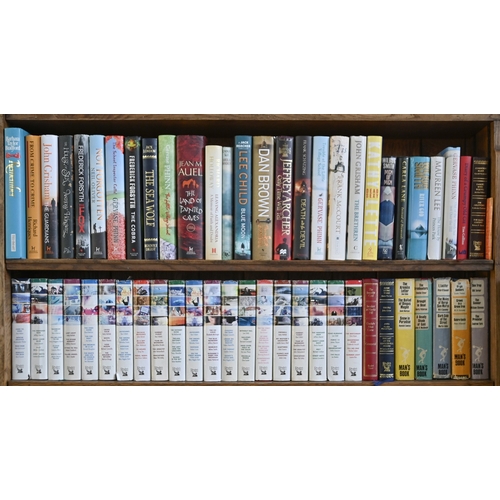 567 - Books. Six shelves of general stock, 20th c and later, fiction and non-fiction, including 1960s Punc... 