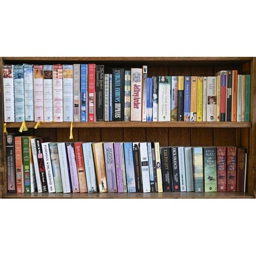 567 - Books. Six shelves of general stock, 20th c and later, fiction and non-fiction, including 1960s Punc... 