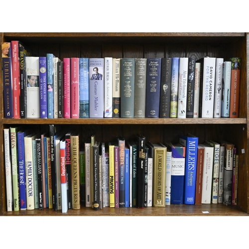 582 - Books. Eighteen shelves of general stock, early 20th c and later, including Pratchett (Terry), Lords... 