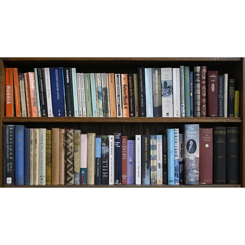 582 - Books. Eighteen shelves of general stock, early 20th c and later, including Pratchett (Terry), Lords... 