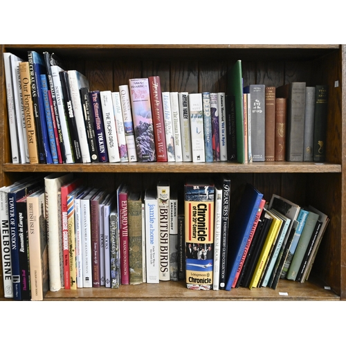 582 - Books. Eighteen shelves of general stock, early 20th c and later, including Pratchett (Terry), Lords... 