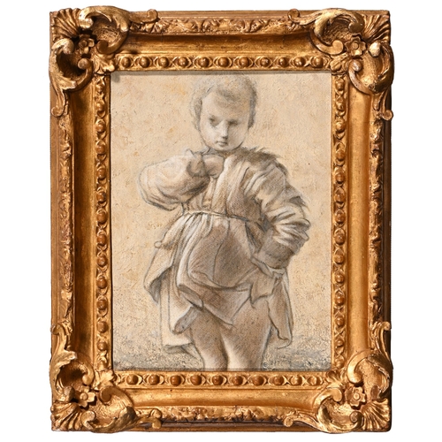 599 - Attributed to George Elgar Hicks RA - Schooners on the Shore, the background with figures, a church,... 