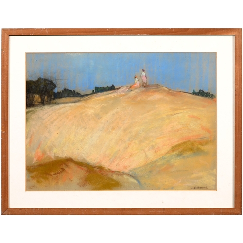 600 - Leonard Richmond (1889-1965) - The Height of Summer, signed, pastel, 36 x 49cm