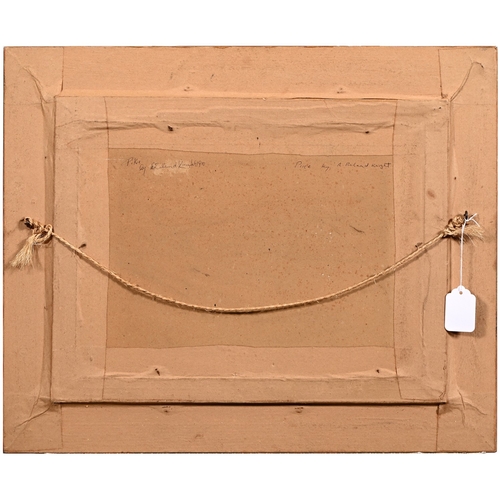 603 - Arthur Roland Knight (1845- 1921) - Study of a Pike, attributed and inscribed verso, oil on canvas, ... 