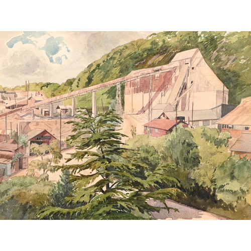 618 - Judith Audrey Allenby Oyler, 20th century - The Castle, Isle of Whithorn, signed, titled verso, wate... 