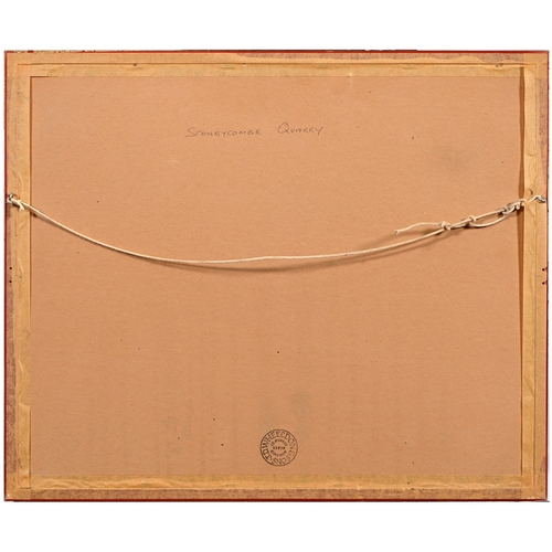 618 - Judith Audrey Allenby Oyler, 20th century - The Castle, Isle of Whithorn, signed, titled verso, wate... 