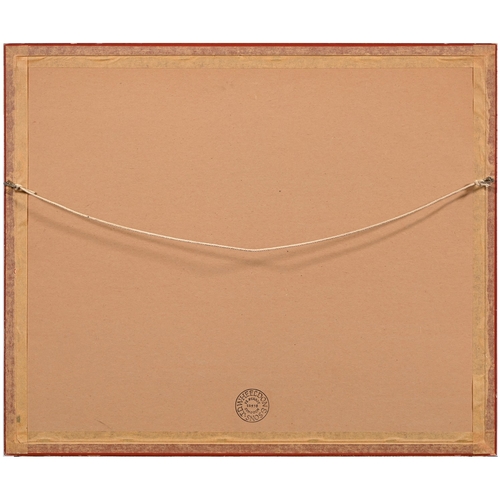 618 - Judith Audrey Allenby Oyler, 20th century - The Castle, Isle of Whithorn, signed, titled verso, wate... 