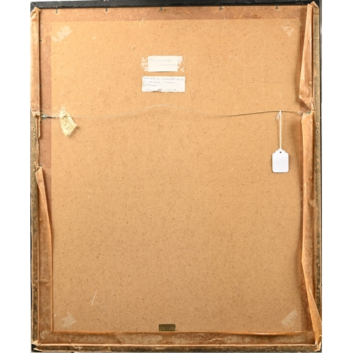 621 - Helen Greenfield, 20th century - Study of a Seamstress, signed, mixed media on paper, 62 x 49.5cm... 